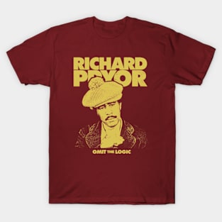 Yellow Richard Pryor Omit the Logic T-Shirt